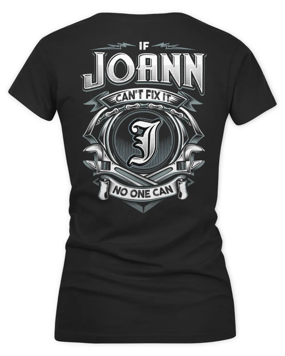 JOANN AP81-K4-626 - Personalized Ahmed Quote Apparel “If Ahmed Can't Fix It, No One Can” - Women's V-Neck T-Shirt - Black