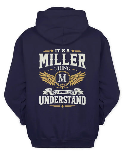 MILLER KT06-M008 It’s a [NAME] Thing – You Wouldn’t Understand | Personalized Vintage T-Shirt - Unisex Hoodie - Navy