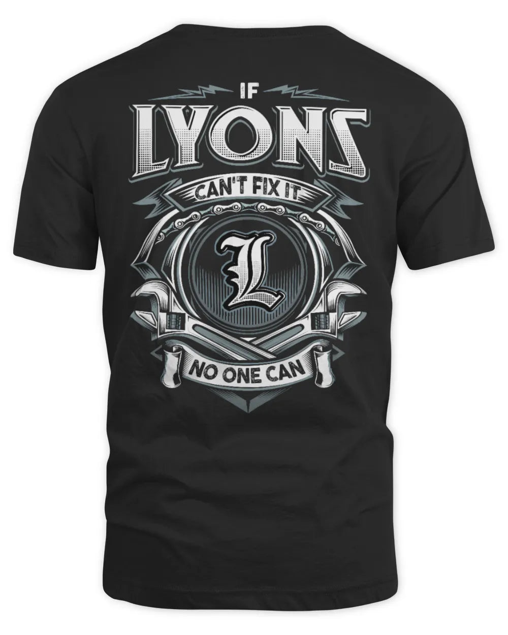 LYONS AP81-K4-626 - Personalized Ahmed Quote Apparel “If Ahmed Can't Fix It, No One Can”
