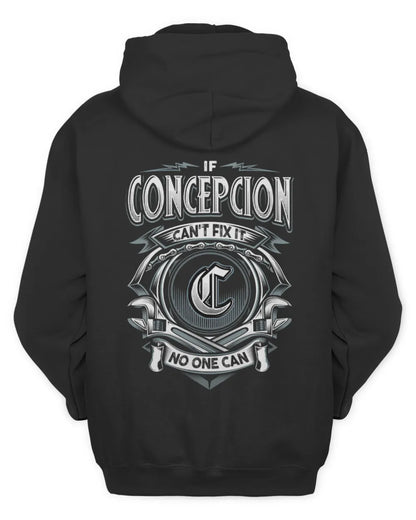 CONCEPCION AP81-K4-626 - Personalized Ahmed Quote Apparel “If Ahmed Can't Fix It, No One Can” - Unisex Hoodie - Black