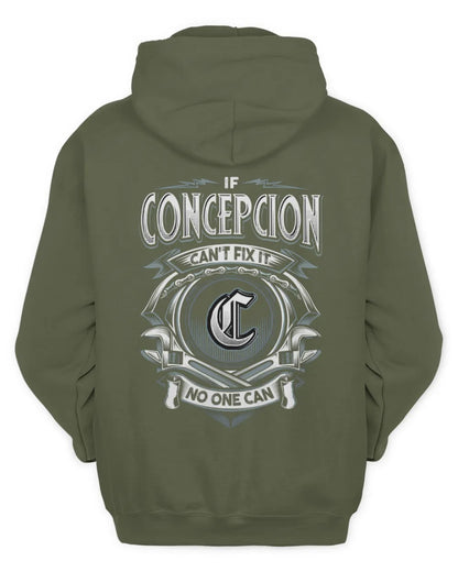 CONCEPCION AP81-K4-626 - Personalized Ahmed Quote Apparel “If Ahmed Can't Fix It, No One Can” - Unisex Hoodie - Military Green