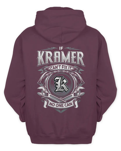 KRAMER AP81-K4-626 - Personalized Ahmed Quote Apparel “If Ahmed Can't Fix It, No One Can” - Unisex Hoodie - Maroon
