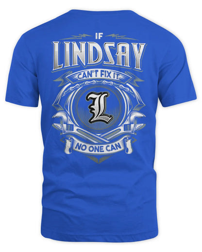 LINDSAY AP81-K4-626 - Personalized Ahmed Quote Apparel “If Ahmed Can't Fix It, No One Can” - Unisex Standard T-Shirt - Royal