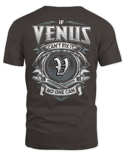 VENUS AP81-K4-626 - Personalized Ahmed Quote Apparel “If Ahmed Can't Fix It, No One Can” - Unisex Standard T-Shirt - Dark Chocolate
