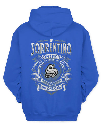 SORRENTINO AP81-K4-626 - Personalized Ahmed Quote Apparel “If Ahmed Can't Fix It, No One Can” - Unisex Hoodie - Royal