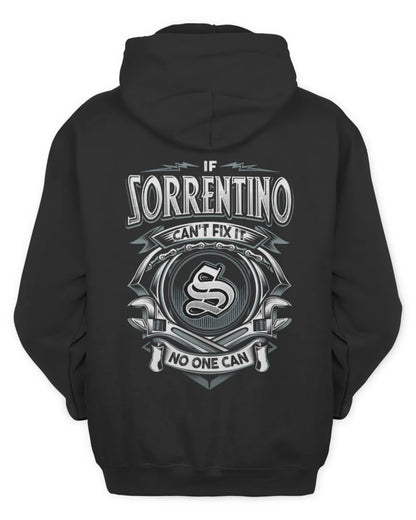 SORRENTINO AP81-K4-626 - Personalized Ahmed Quote Apparel “If Ahmed Can't Fix It, No One Can” - Unisex Hoodie - Black