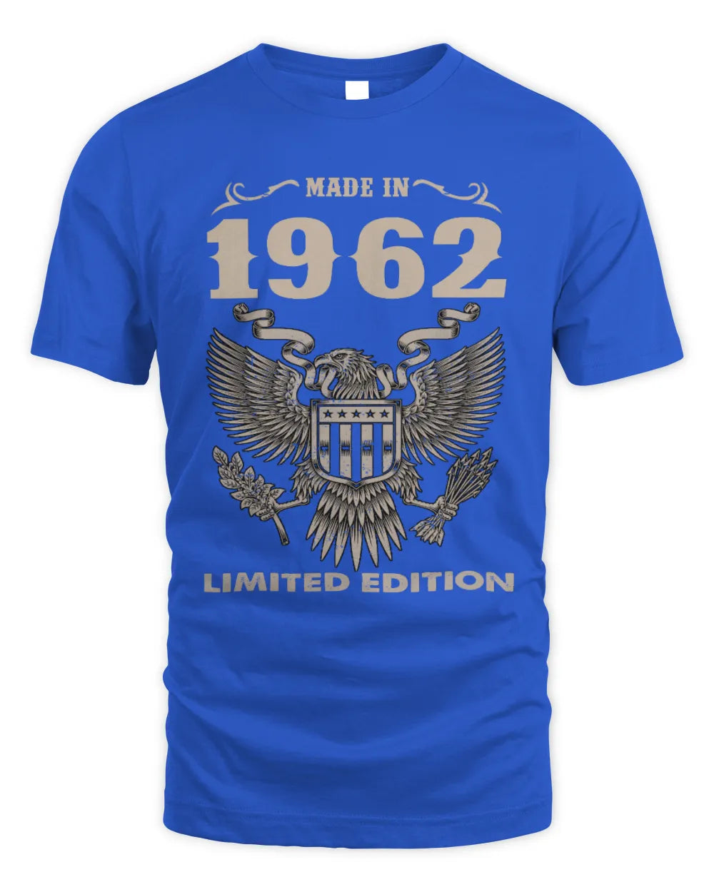 1962 HH89-K2 – Classic Birth Year Limited Edition T-Shirt - Unisex Standard T-Shirt - Royal