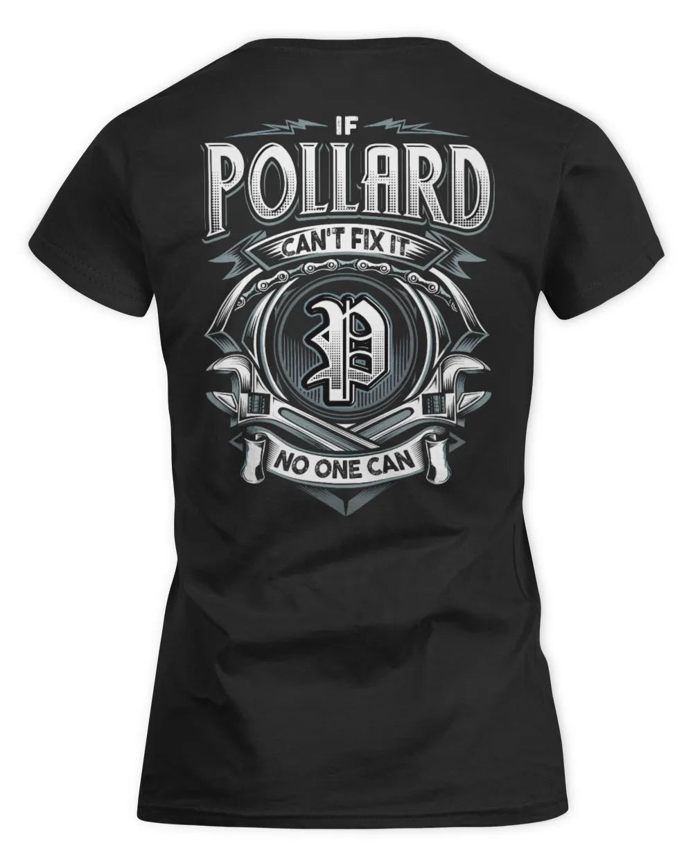 POLLARD AP81-K4-626 - Personalized Ahmed Quote Apparel “If Ahmed Can't Fix It, No One Can” - Women's Standard T-Shirt - Black