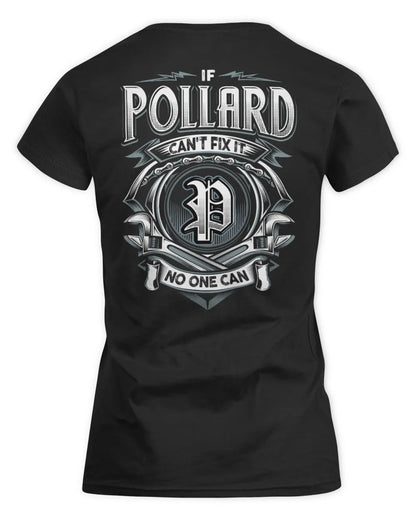 POLLARD AP81-K4-626 - Personalized Ahmed Quote Apparel “If Ahmed Can't Fix It, No One Can” - Women's Standard T-Shirt - Black
