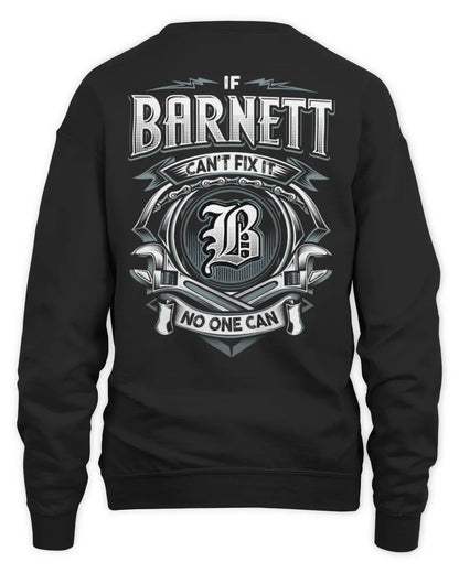 BARNETT AP81-K4-626 - Personalized Ahmed Quote Apparel “If Ahmed Can't Fix It, No One Can” - Unisex Sweatshirt - Black