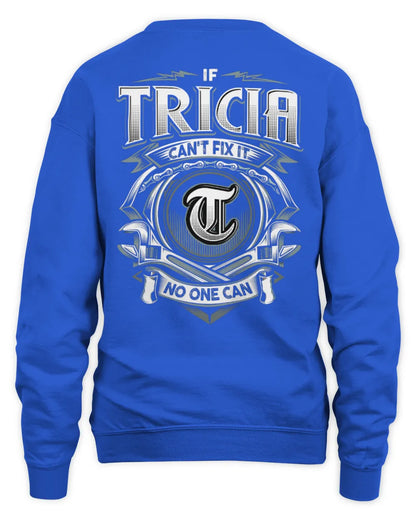 TRICIA AP81-K4-626 - Personalized Ahmed Quote Apparel “If Ahmed Can't Fix It, No One Can” - Unisex Sweatshirt - Royal