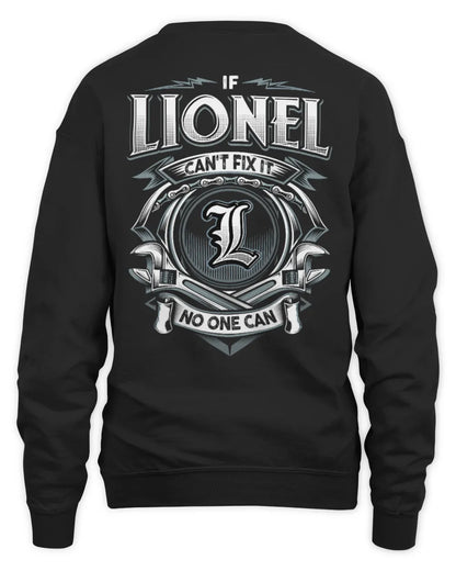 LIONEL AP81-K4-626 - Personalized Ahmed Quote Apparel “If Ahmed Can't Fix It, No One Can” - Unisex Sweatshirt - Black