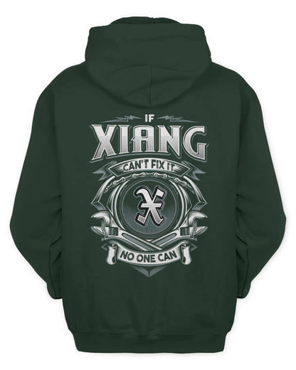 XIANG AP81-K4-626 - Personalized Ahmed Quote Apparel “If Ahmed Can't Fix It, No One Can” - Unisex Hoodie - Forest Green