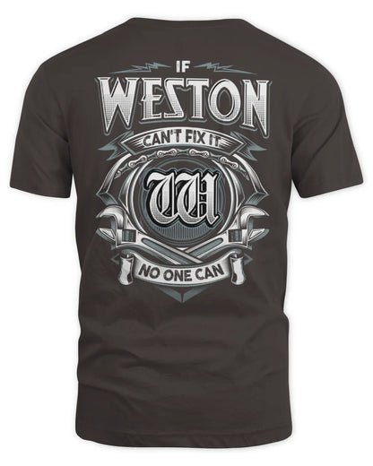WESTON AP81-K4-626 - Personalized Ahmed Quote Apparel “If Ahmed Can't Fix It, No One Can” - Unisex Standard T-Shirt - Dark Chocolate
