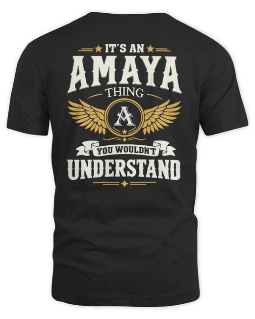 AMAYA KT06-M008 It’s a [NAME] Thing – You Wouldn’t Understand | Personalized Vintage T-Shirt