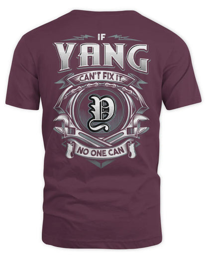 YANG AP81-K4-626 - Personalized Ahmed Quote Apparel “If Ahmed Can't Fix It, No One Can” - Unisex Standard T-Shirt - Maroon