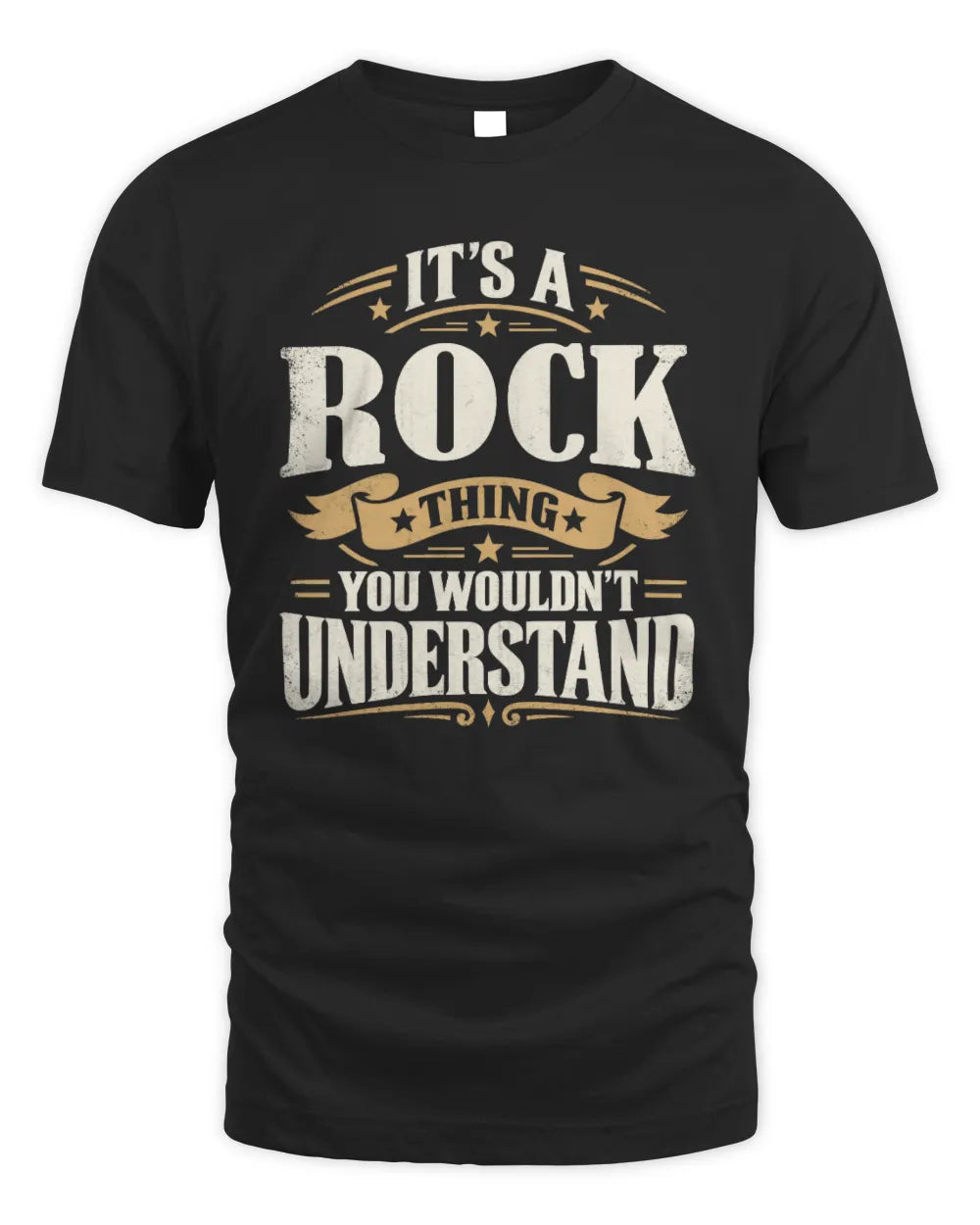ROCK P08 TH51 - Personalized “It’s a/an [NAME] Thing – You Wouldn’t Understand” Shirt - Unisex Standard T-Shirt - Black