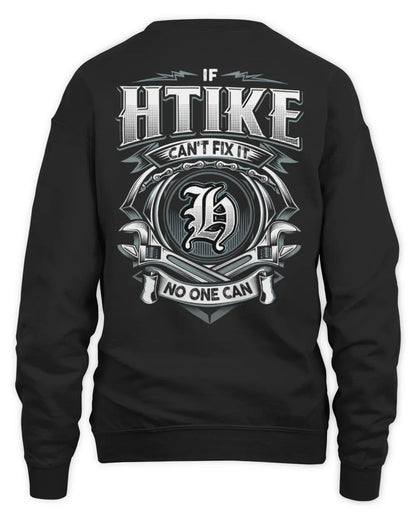 HTIKE AP81-K4-626 - Personalized Ahmed Quote Apparel “If Ahmed Can't Fix It, No One Can” - Unisex Sweatshirt - Black