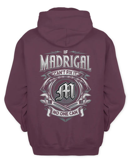 MADRIGAL AP81-K4-626 - Personalized Ahmed Quote Apparel “If Ahmed Can't Fix It, No One Can” - Unisex Hoodie - Maroon