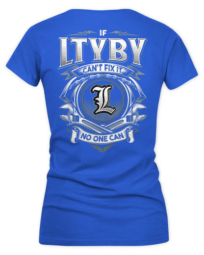 LTYBY AP81-K4-626 - Personalized Ahmed Quote Apparel “If Ahmed Can't Fix It, No One Can” - Women's V-Neck T-Shirt - Royal