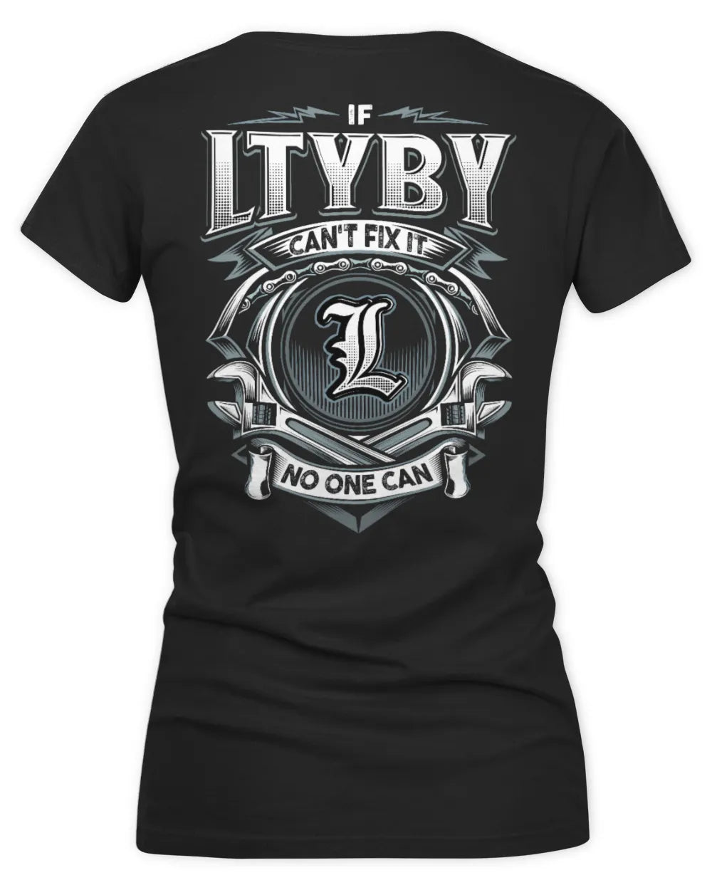 LTYBY AP81-K4-626 - Personalized Ahmed Quote Apparel “If Ahmed Can't Fix It, No One Can” - Women's V-Neck T-Shirt - Black