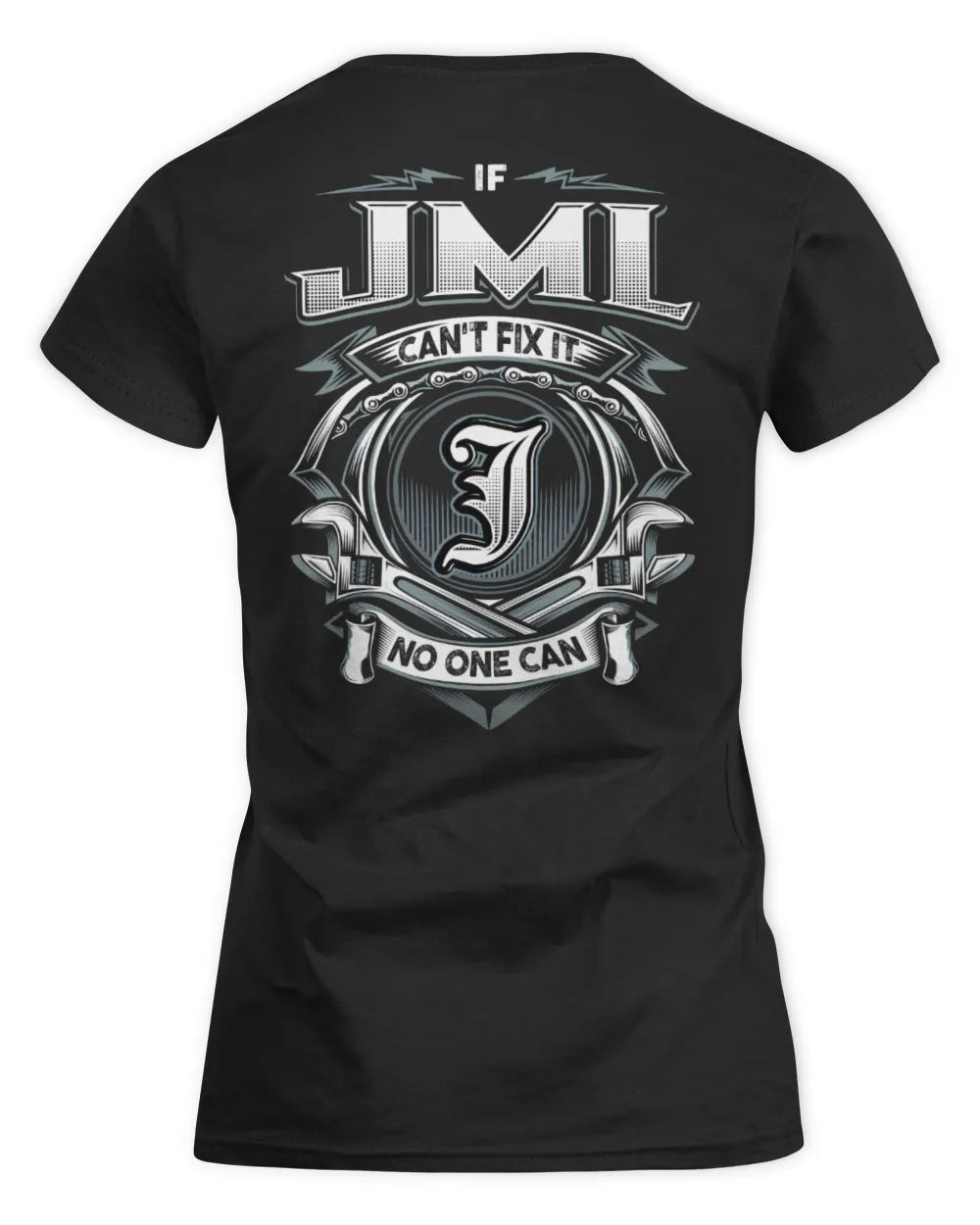JML AP81-K4-626 - Personalized Ahmed Quote Apparel “If Ahmed Can't Fix It, No One Can” - Women's Standard T-Shirt - Black