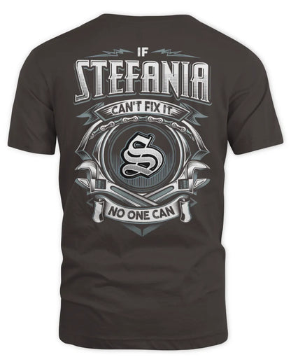 STEFANIA AP81-K4-626 - Personalized Ahmed Quote Apparel “If Ahmed Can't Fix It, No One Can” - Unisex Standard T-Shirt - Dark Chocolate