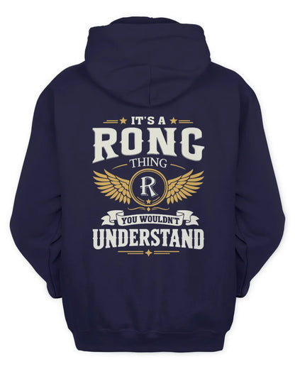 RONG KT06-M008 It’s a [NAME] Thing – You Wouldn’t Understand | Personalized Vintage T-Shirt - Unisex Hoodie - Navy