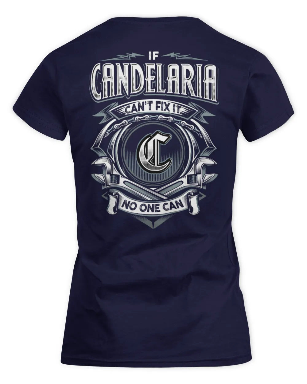 CANDELARIA AP81-K4-626 - Personalized Ahmed Quote Apparel “If Ahmed Can't Fix It, No One Can” - Women's Standard T-Shirt - Navy