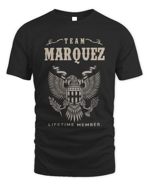 MARQUEZ TP06-K82 – Personalized Classic Style Apparel “Team NAME Lifetime Member”