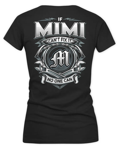 MIMI AP81-K4-626 - Personalized Ahmed Quote Apparel “If Ahmed Can't Fix It, No One Can” - Women's V-Neck T-Shirt - Black