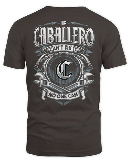 CABALLERO AP81-K4-626 - Personalized Ahmed Quote Apparel “If Ahmed Can't Fix It, No One Can” - Unisex Standard T-Shirt - Dark Chocolate