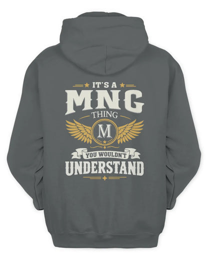 MNG KT06-M008 It’s a [NAME] Thing – You Wouldn’t Understand | Personalized Vintage T-Shirt - Unisex Hoodie - Charcoal