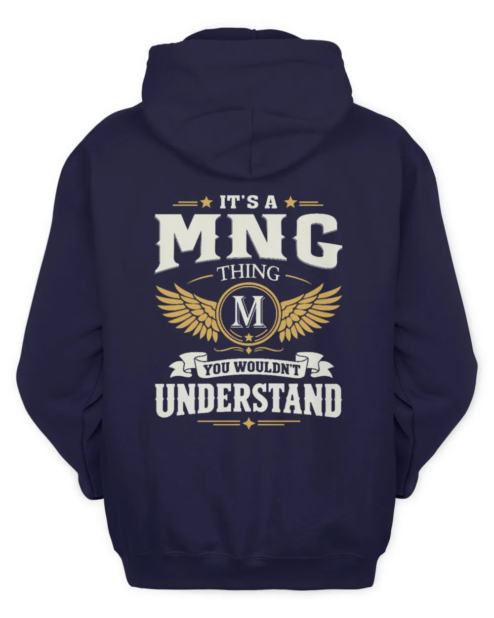 MNG KT06-M008 It’s a [NAME] Thing – You Wouldn’t Understand | Personalized Vintage T-Shirt - Unisex Hoodie - Navy