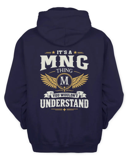 MNG KT06-M008 It’s a [NAME] Thing – You Wouldn’t Understand | Personalized Vintage T-Shirt - Unisex Hoodie - Navy