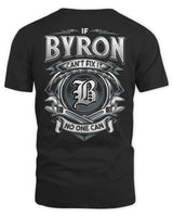 BYRON AP81-K4-626 - Personalized Ahmed Quote Apparel “If Ahmed Can't Fix It, No One Can” - Unisex Standard T-Shirt - Black