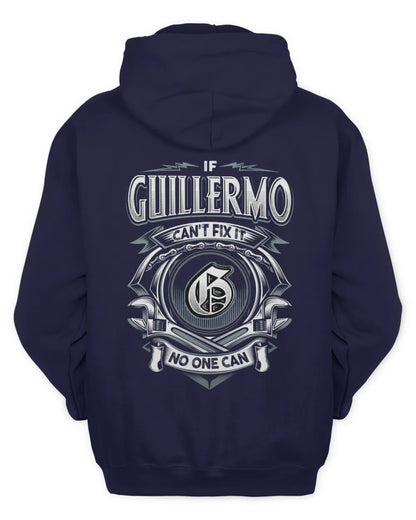 GUILLERMO AP81-K4-626 - Personalized Ahmed Quote Apparel “If Ahmed Can't Fix It, No One Can” - Unisex Hoodie - Navy