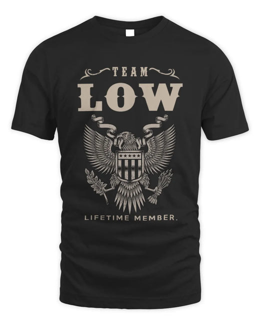 LOW TP06-K82 – Personalized Classic Style Apparel “Team NAME Lifetime Member”