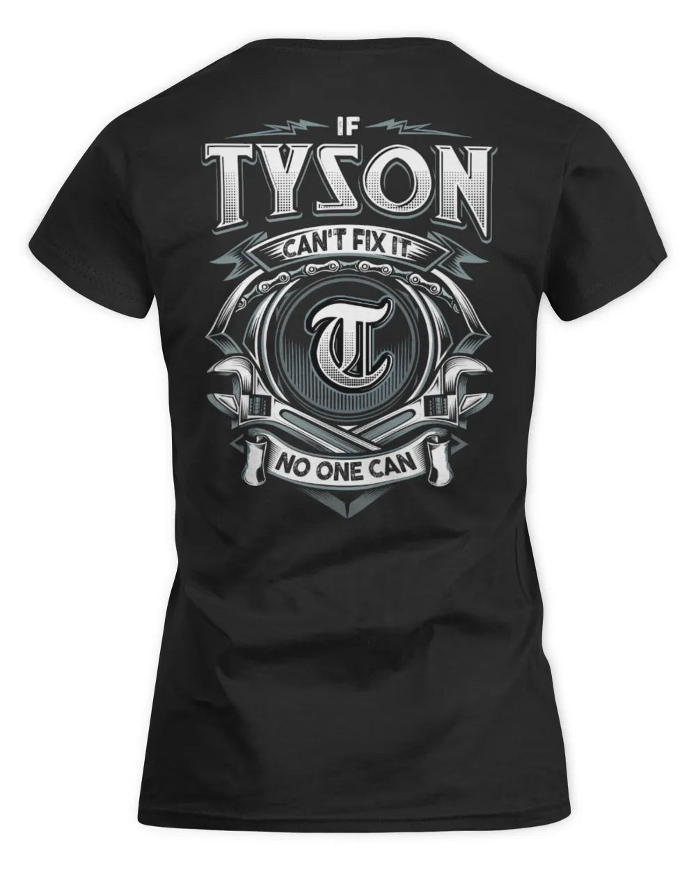 TYSON AP81-K4-626 - Personalized Ahmed Quote Apparel “If Ahmed Can't Fix It, No One Can” - Women's Standard T-Shirt - Black