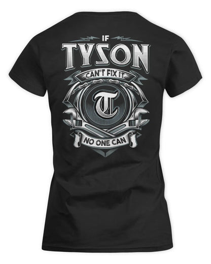 TYSON AP81-K4-626 - Personalized Ahmed Quote Apparel “If Ahmed Can't Fix It, No One Can” - Women's Standard T-Shirt - Black
