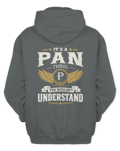 PAN KT06-M008 It’s a [NAME] Thing – You Wouldn’t Understand | Personalized Vintage T-Shirt - Unisex Hoodie - Charcoal
