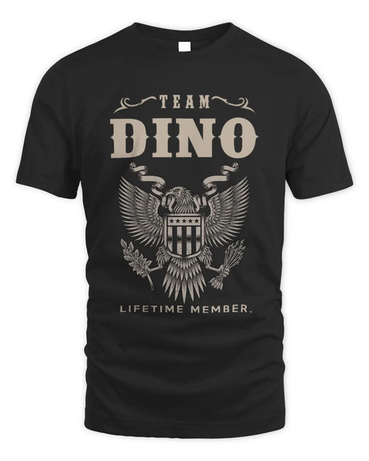 DINO TP06-K82 – Personalized Classic Style Apparel “Team NAME Lifetime Member”
