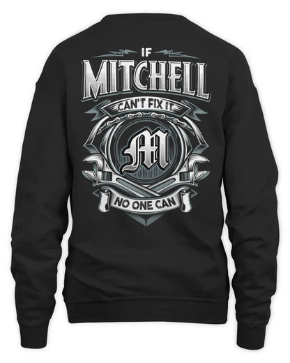 MITCHELL AP81-K4-626 - Personalized Ahmed Quote Apparel “If Ahmed Can't Fix It, No One Can” - Unisex Sweatshirt - Black