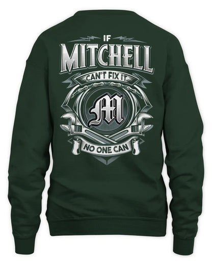 MITCHELL AP81-K4-626 - Personalized Ahmed Quote Apparel “If Ahmed Can't Fix It, No One Can” - Unisex Sweatshirt - Forest Green