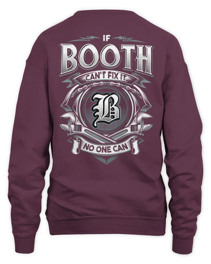 BOOTH AP81-K4-626 - Personalized Ahmed Quote Apparel “If Ahmed Can't Fix It, No One Can” - Unisex Sweatshirt - Maroon