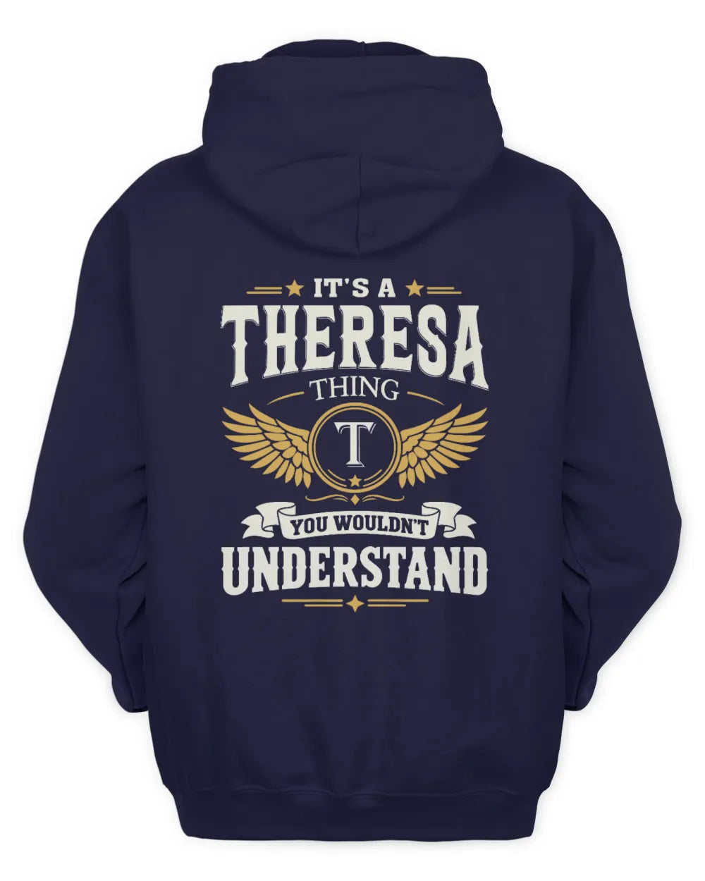 THERESA KT06-M008 It’s a [NAME] Thing – You Wouldn’t Understand | Personalized Vintage T-Shirt - Unisex Hoodie - Navy