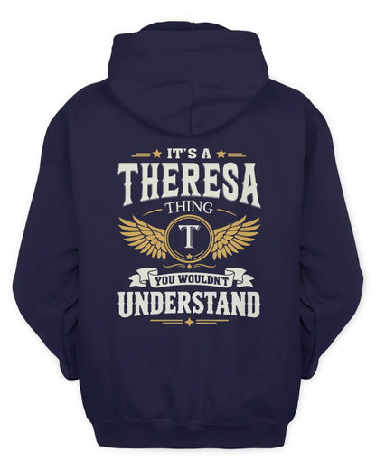 THERESA KT06-M008 It’s a [NAME] Thing – You Wouldn’t Understand | Personalized Vintage T-Shirt - Unisex Hoodie - Navy