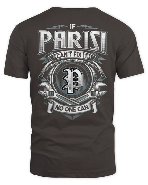PARISI AP81-K4-626 - Personalized Ahmed Quote Apparel “If Ahmed Can't Fix It, No One Can” - Unisex Standard T-Shirt - Dark Chocolate