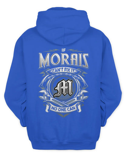 MORAIS AP81-K4-626 - Personalized Ahmed Quote Apparel “If Ahmed Can't Fix It, No One Can” - Unisex Hoodie - Royal