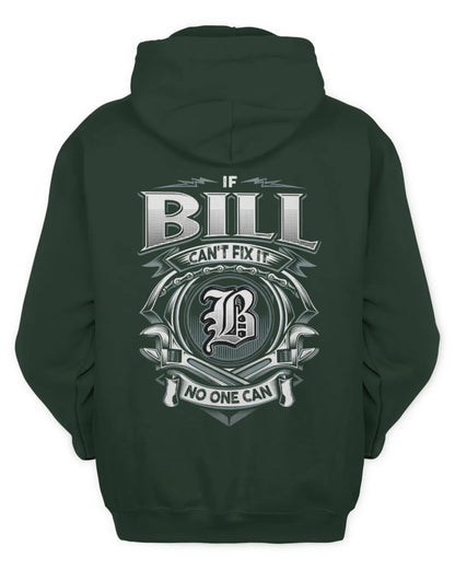 BILL AP81-K4-626 - Personalized Ahmed Quote Apparel “If Ahmed Can't Fix It, No One Can” - Unisex Hoodie - Forest Green